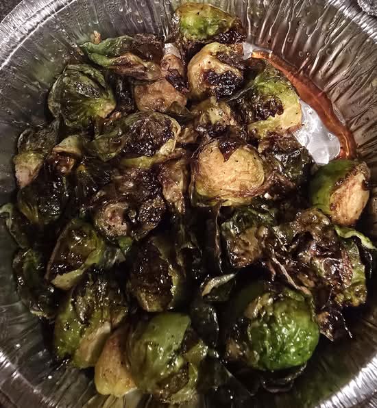 Honey-Glazed Brussels Sprouts