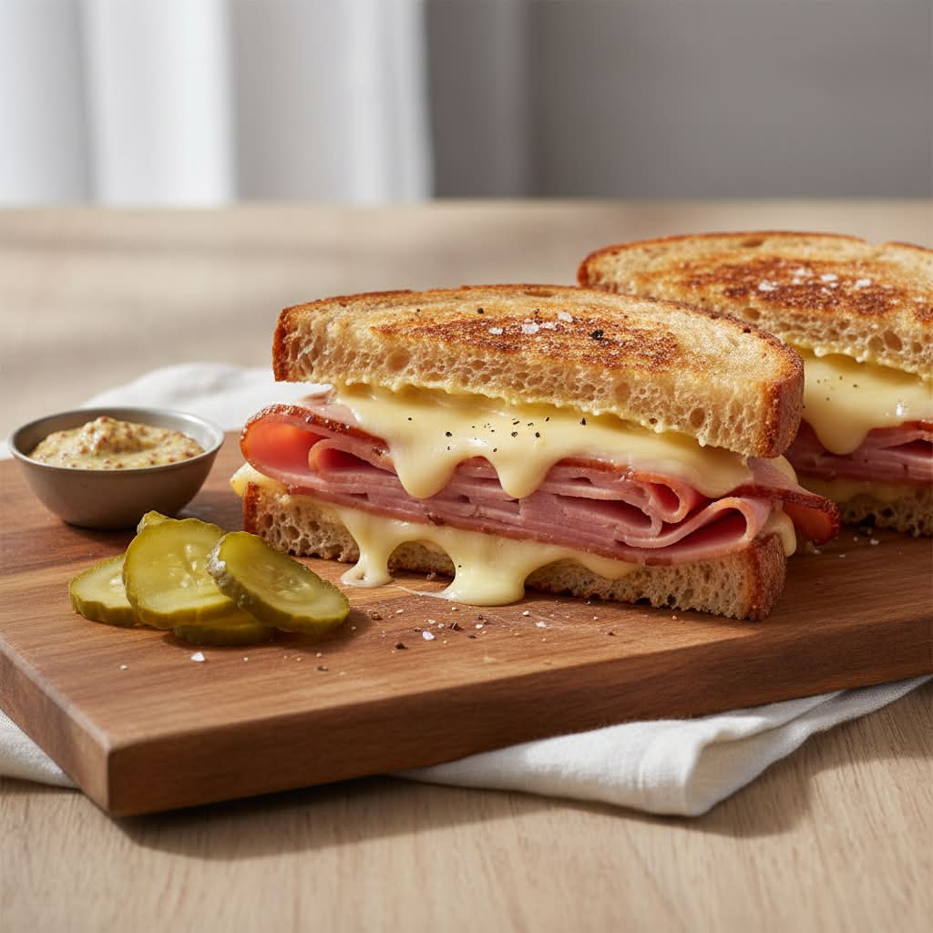 Grilled Ham & Cheese