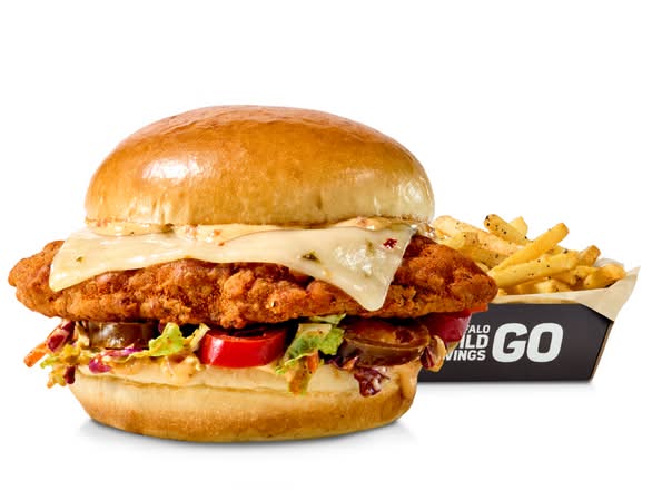 Kickin' Chicken Sandwich