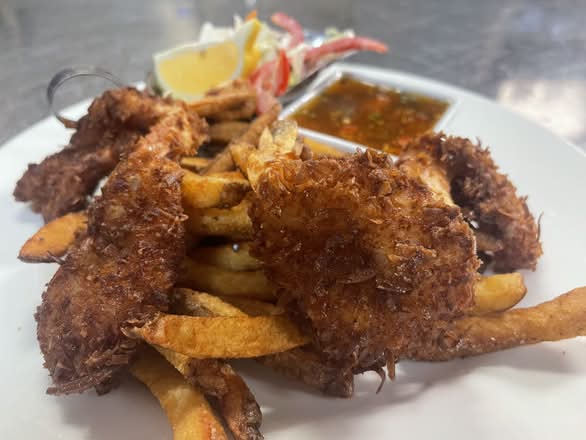 Coconut Shrimp Plate