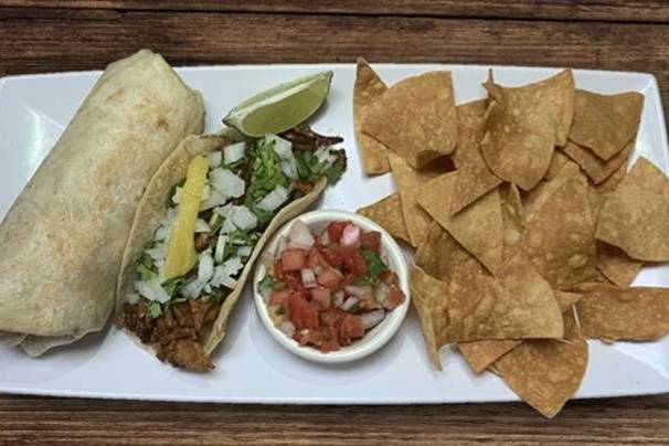 #6 (1 Burrito and 1 Taco)