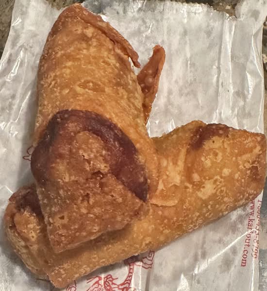 Roast Pork Egg Roll