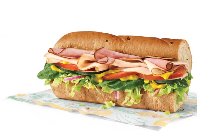Ham & Turkey Stacker (6'')