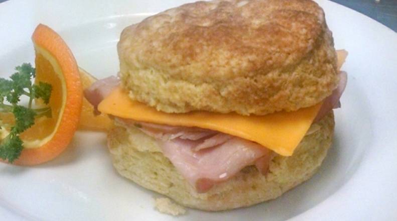 Ham Egg Cheese Sandwich