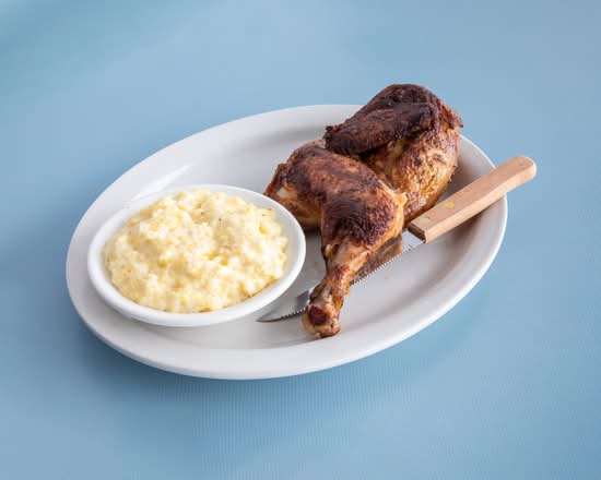 Smoked Roasted Half Chicken