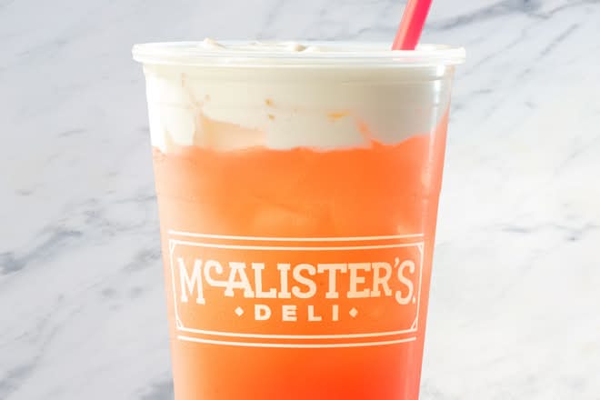 Strawberry Lemonade with Cold Foam