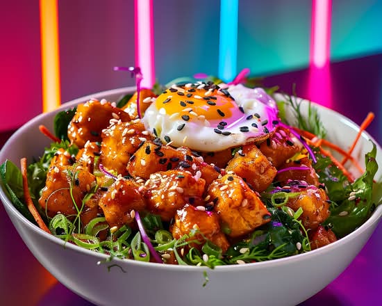 Mango Chicken Bibimbap