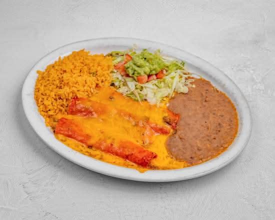 Chicken Enchiladas Plate