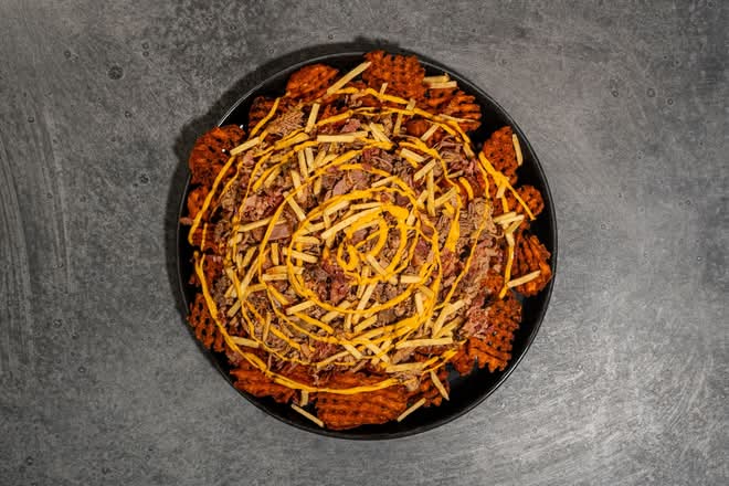 Batatas Tainas (all meats sweet potato fries)