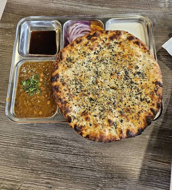 Amritsari Kulcha with Chana
