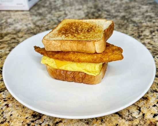 FISH, EGG & CHEESE SANDWICH