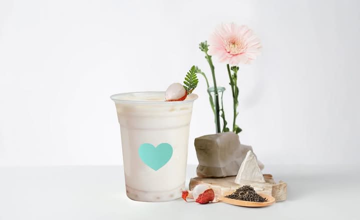 Lychee Jasmine Milk Tea