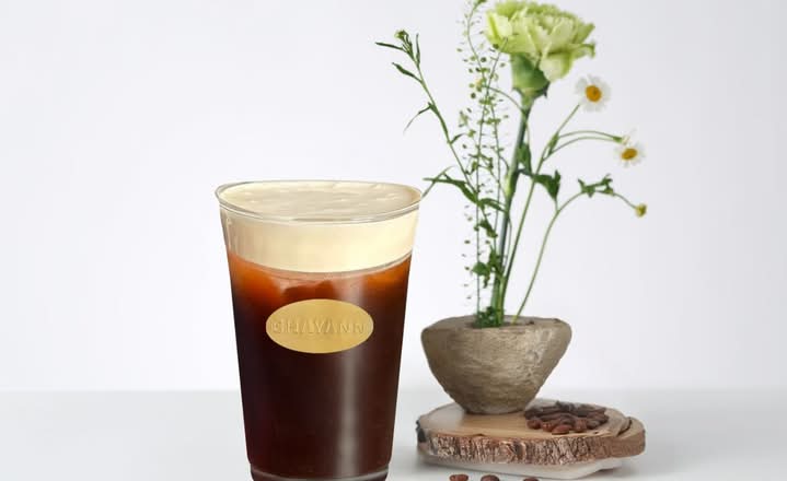 Salted Cream Iced Americano