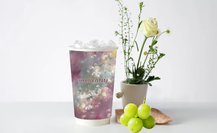Green Grape Biluochun Milk Tea