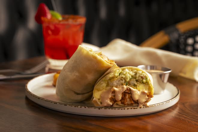 Beachside Breakfast Burrito