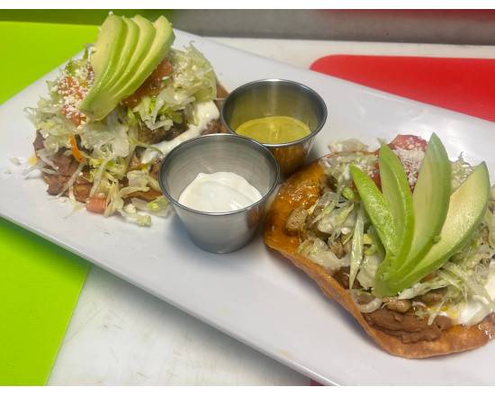 Steak tostadas