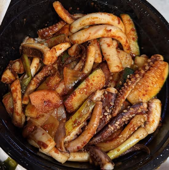 Squid Hot Pot