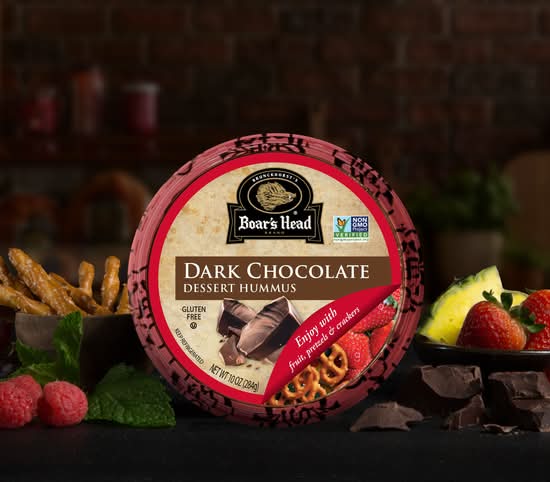 Dark Chocolate Dessert Hummus