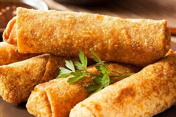1. Roast Pork Egg Roll