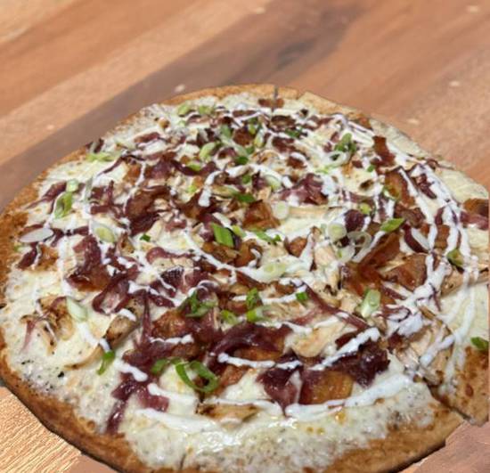 Roasted Chicken & Garlic Pizza