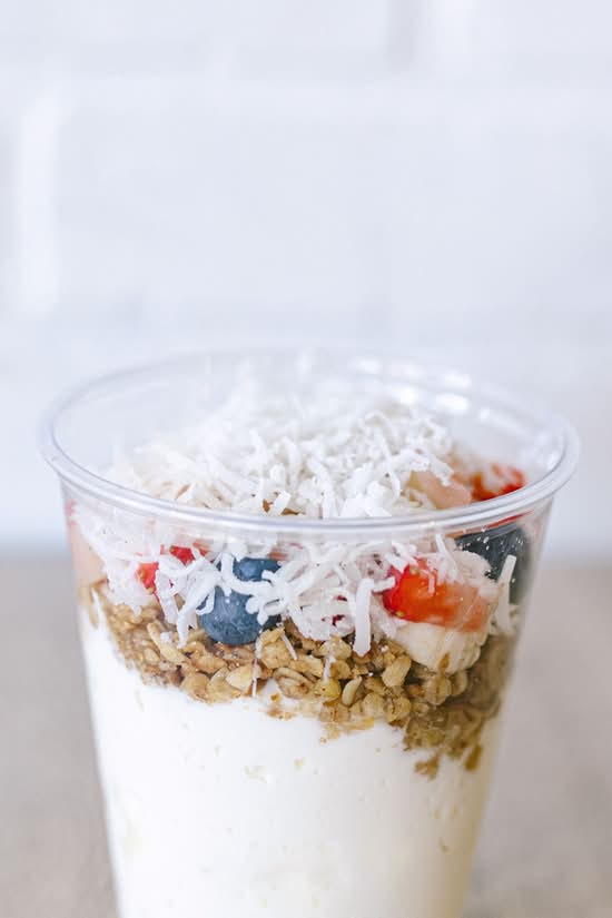 Frutas Con Crema