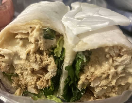 Grill Chicken Caesar Wrap