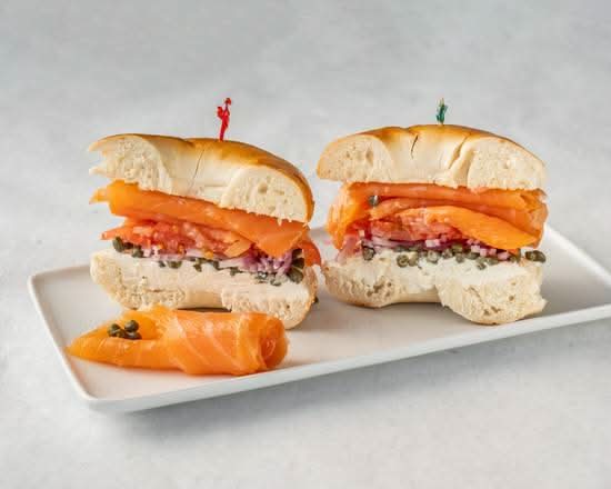 Fresh Lox Sandwich
