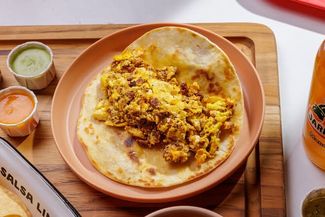 Chorizo Breakfast Taco