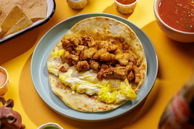 Chicken Breakfast Taco