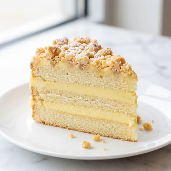 Lemoncello Cake Slice