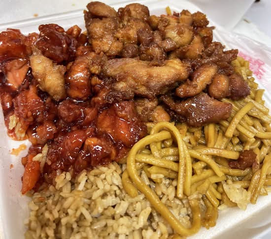 Plate W/ 2 Entrees + Drink