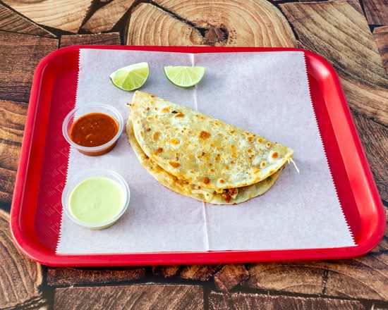 Quesadilla Pastor (Marinated Pork)