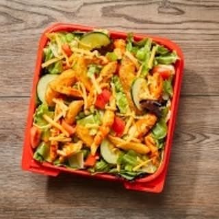 Grilled Chicken Fry Salad