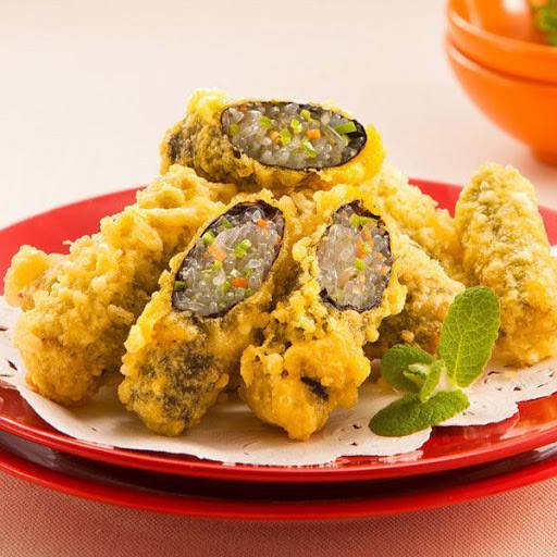 33. Fried Seaweed Roll and Dumpling