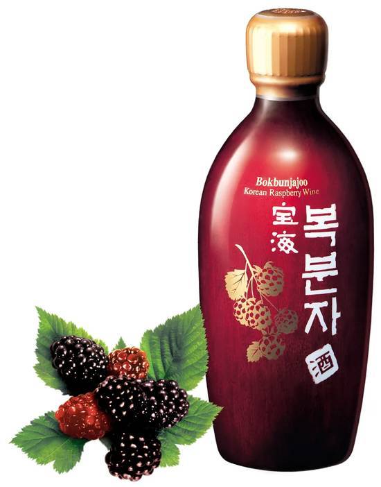 Raspberry, wine
