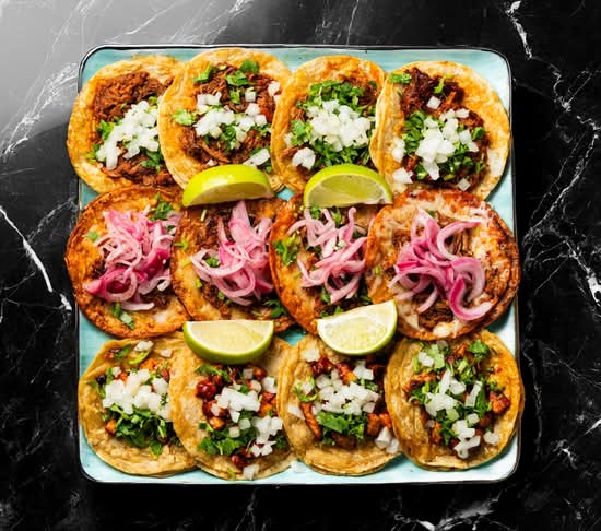 TACOS SAMPLER PLATTER