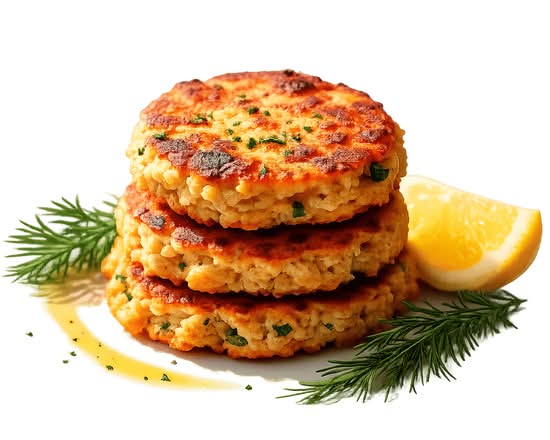 Pan Fried Sturgeon Cutlets