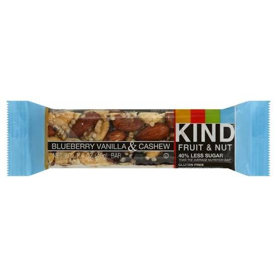 KIND Bar, Blueberry Vanilla Cashew, 1.4 Oz