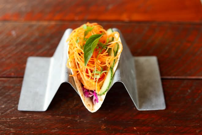 Crispy Shrimp Banh Mi