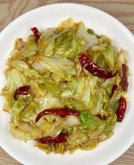 Stir Fried Cabbage