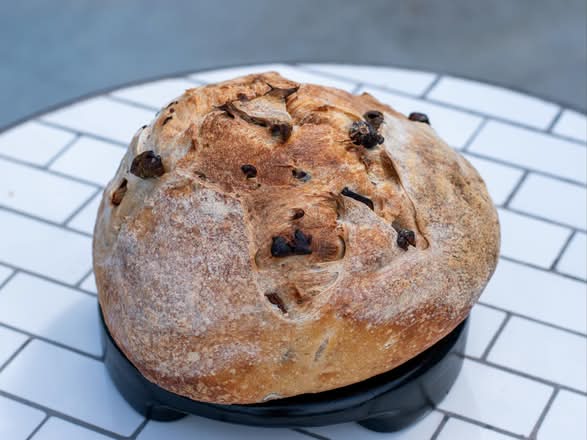 Garlic & Olive Sourdough Loaf