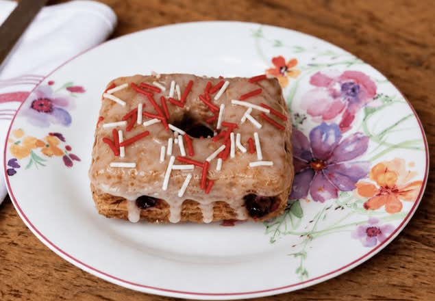 Blueberry Jefferson Filled Donut