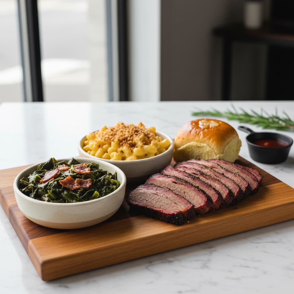 Single Meat, 2 Sides, & Roll