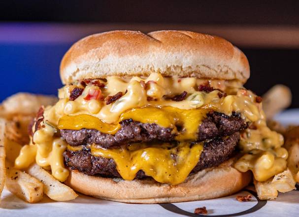 Mac&Cheese Smash Burger