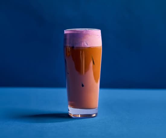 Ube Cold Foam Iced Coffee