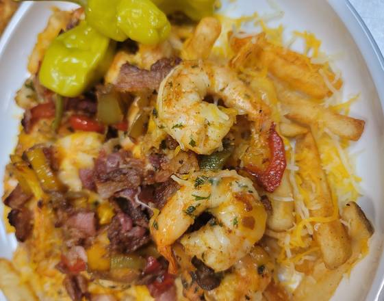 Shrimp & Bacon Cheese Fries