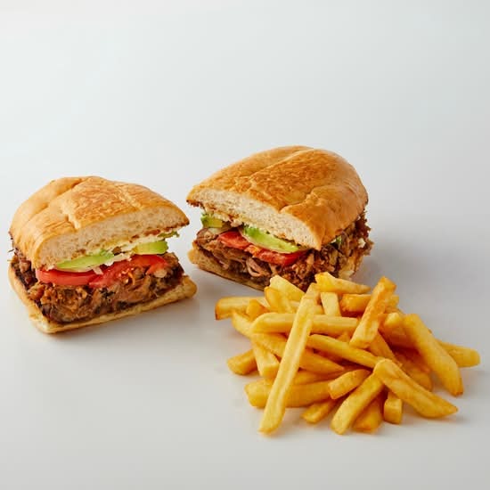 Torta Combo With Fries