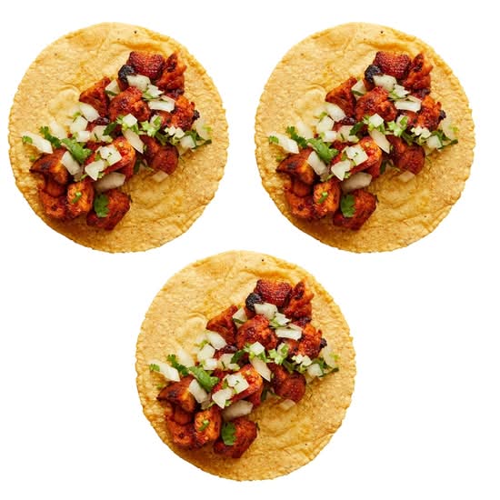 3 Grilled Chicken Tacos