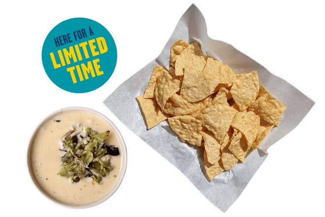 Shishito Queso & Chips