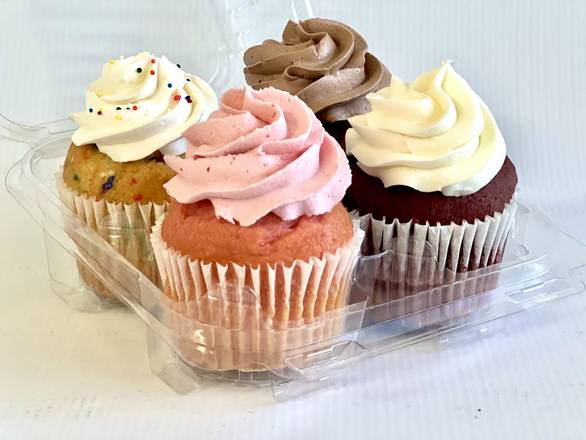 Happy Birthday Cupcakes (6 pcs)